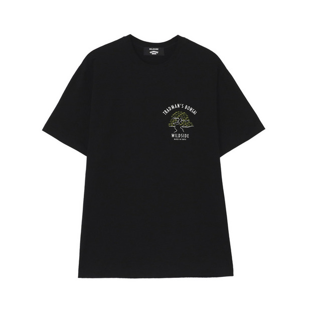 WILDSIDE &times; TRADMAN'S BONSAI Bonsai Embroidered T-shirt 詳細画像